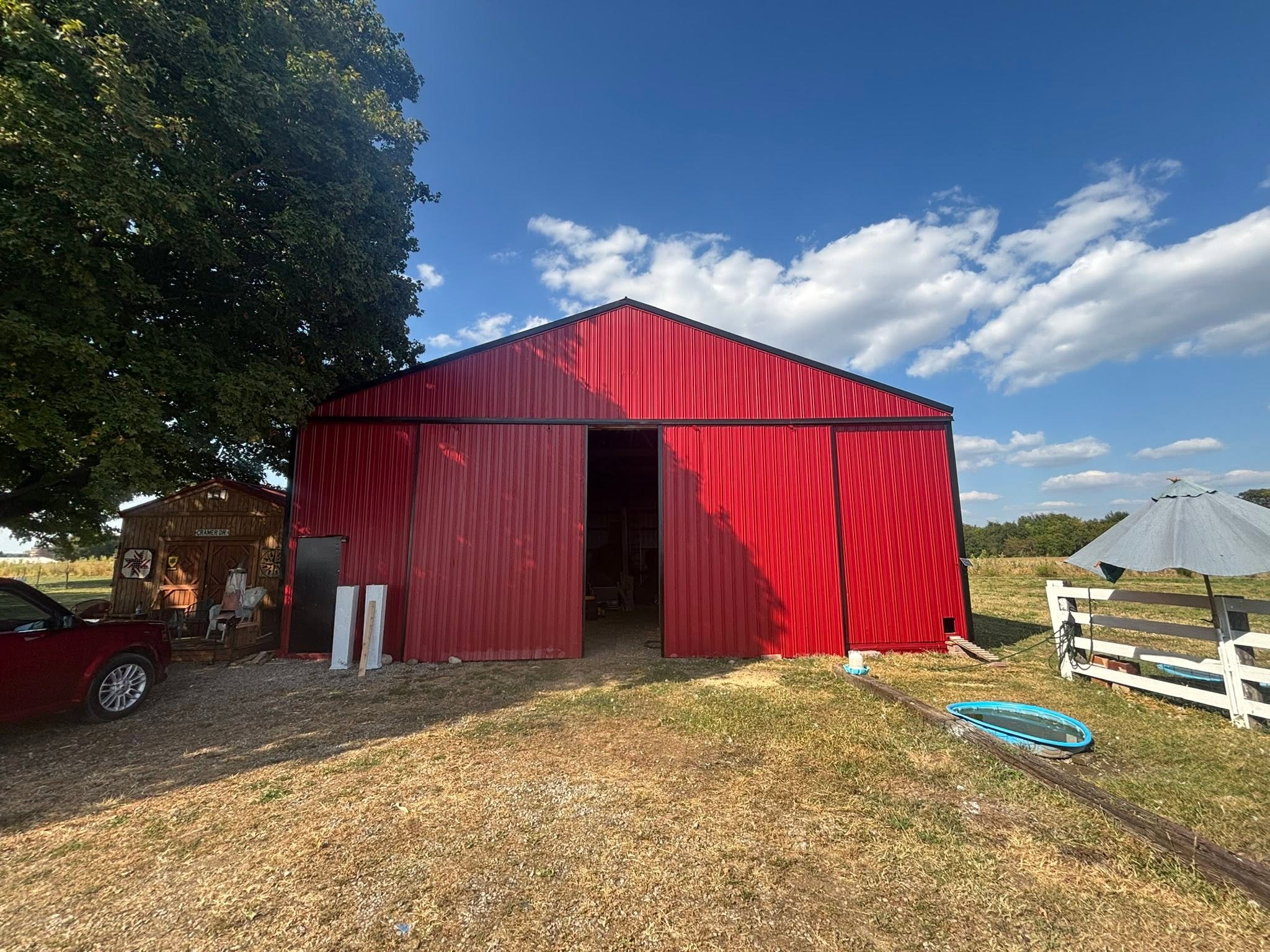 Pole barn restoration